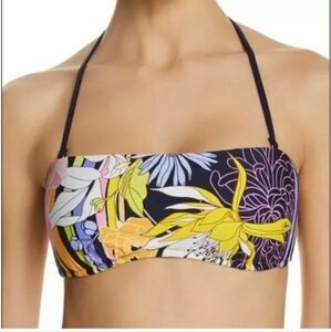 TRINA TURK Bal Harbor Bandeau Bikini Top Size 12 Top Only